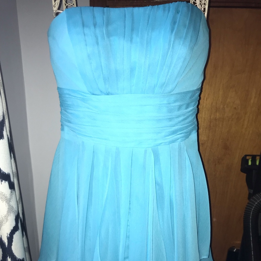 Beautiful Light Blue Bridesmaid Dress